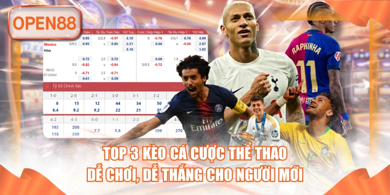 ba kèo cá cược thể thao open88